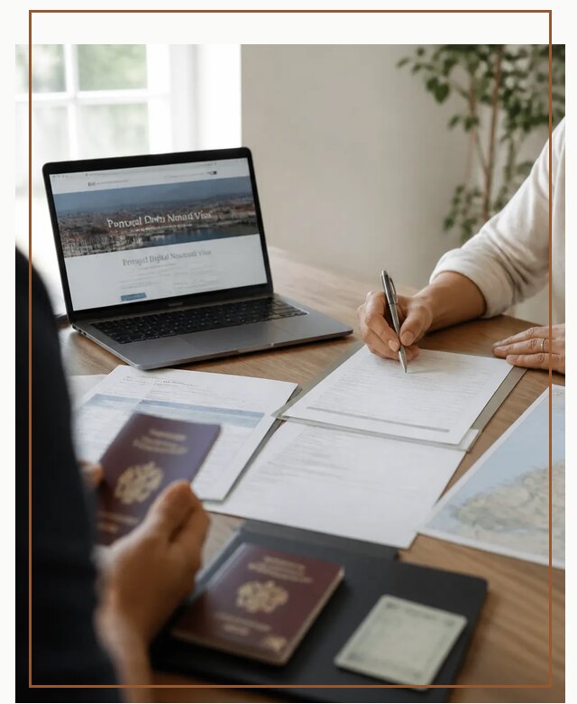 Оформление Digital Nomad и ВНЖ Португалии в Североморске