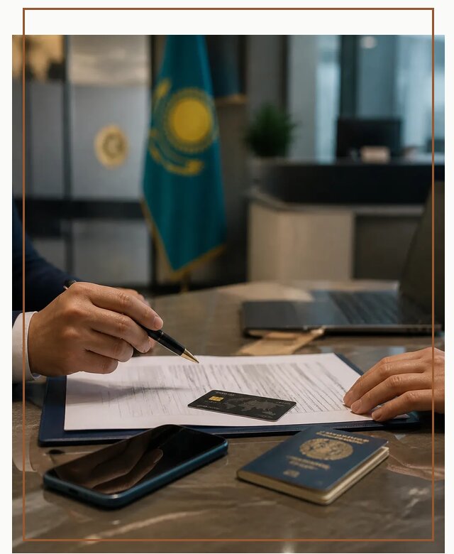 Открытие счета и банковской карты в Казахстане в Североморске